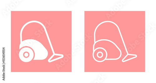 Room Cleaning Icon Design