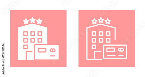 Hotel Loyalty Program Icon Design