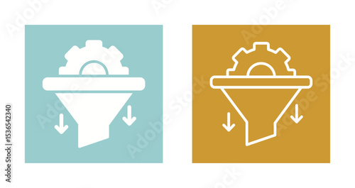 Data Conversion Icon Design