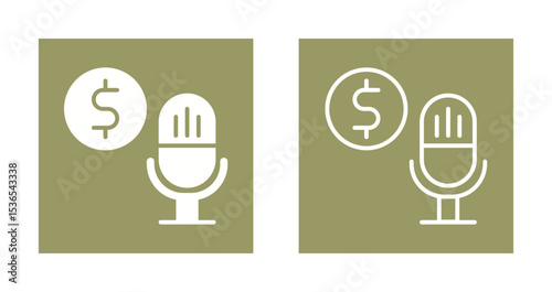 Podcast Sponsorship Icon Design