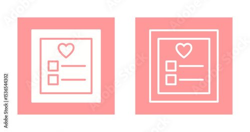 Wishlist Icon Design