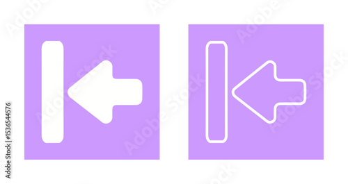 Left Arrow Icon Design