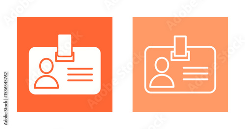 ID Card Icon Design