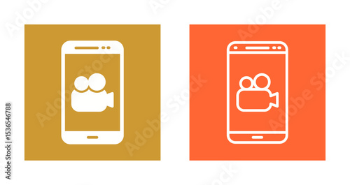 Video Recorder Icon Design