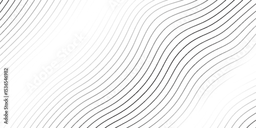 Vector illustration of a gray line pattern on an abstract white background. Vector illustration for background.