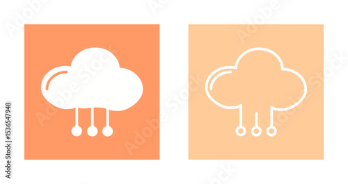 Cloud Computing Icon Design