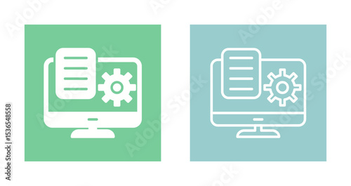 Content Management Icon Design