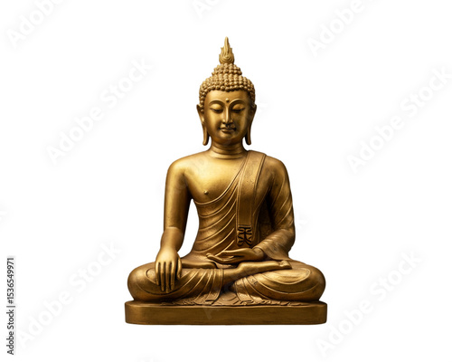 Golden Buddha statue