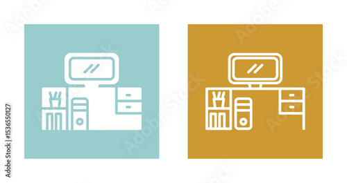 Work Table Icon Design