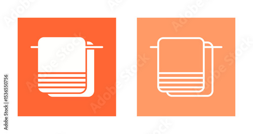 Towel Icon Design