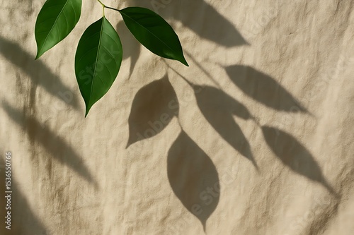 Happy Father day Sunlight Dappled Leaves: A Play of Light and Shadow on Neutral Texture