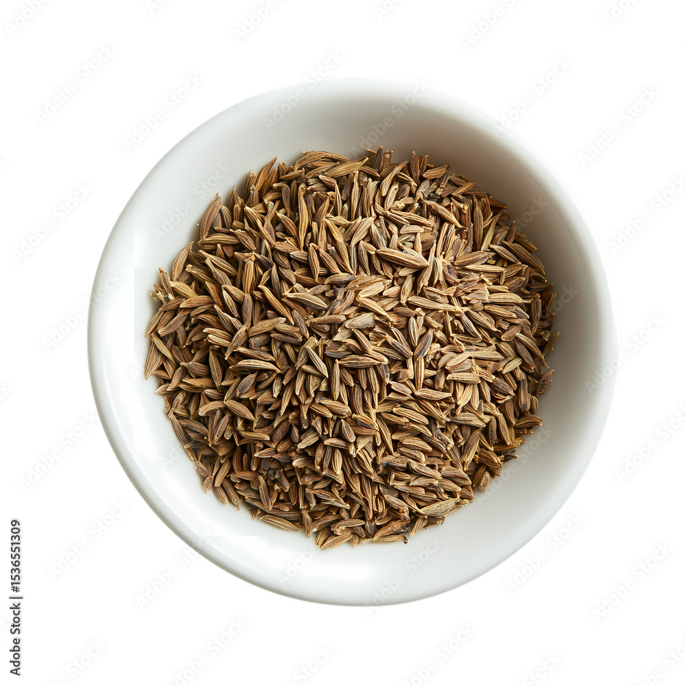 Cumin Seeds Aromatic Spice for Culinary Delights isolated on transparent background Cumin Seeds Aromatic Spice for Culinary Delights isolated on transparent background