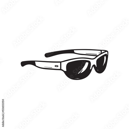 Glasses doodle