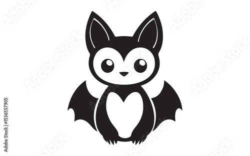 halloween vector illustration of cartoon fox
