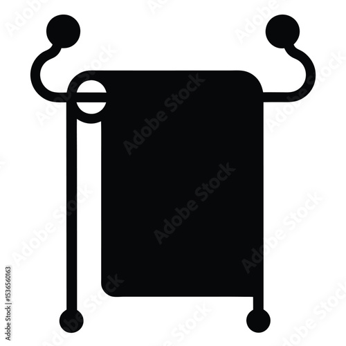 black board with a frame