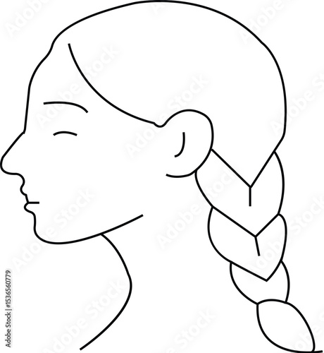 female face