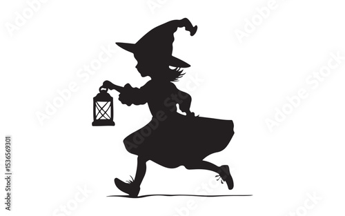 halloween silhouette of a horse