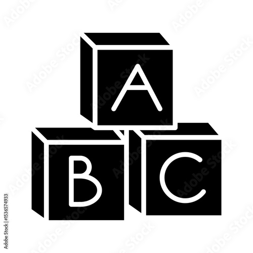 alphabet drawing tex icon white on background