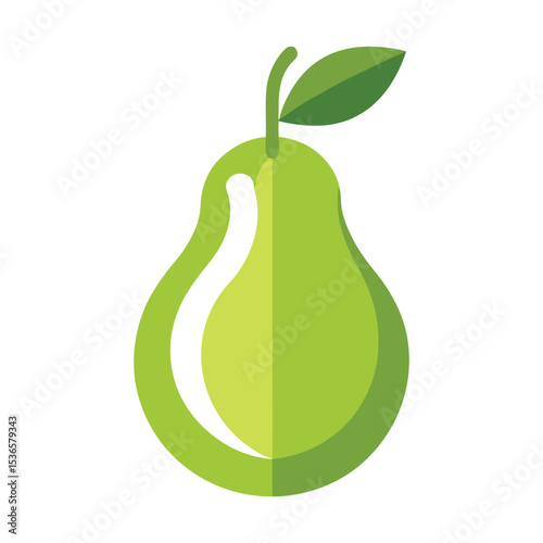 pear icon  colorful design