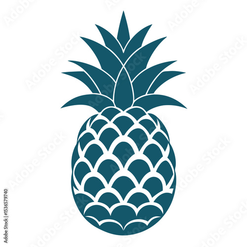 pineapple colorful design