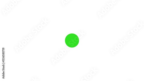 Correct check mark sign 4k motion on white background looping seamless