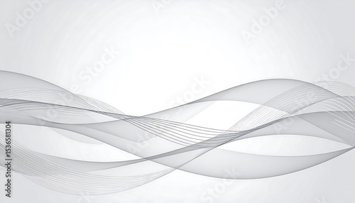 Abstract wavy lines