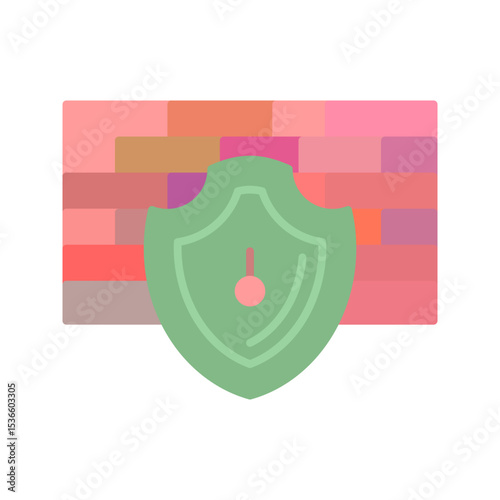 Firewall Vector Icon