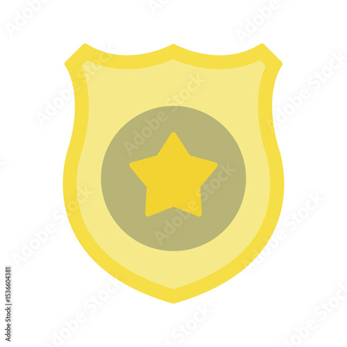 Police Shield Vector Icon