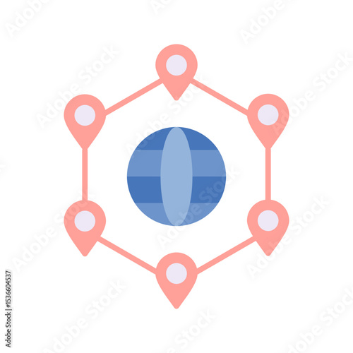 World Wide Vector Icon