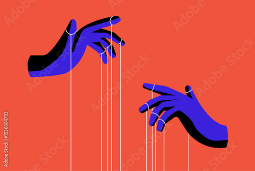 Manipulation string manipulate externally illustration