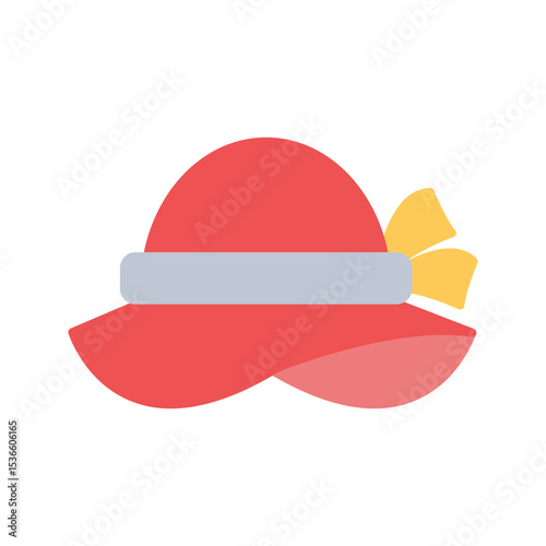 Pamela Hat Vector Icon