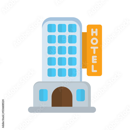 Hotel Vector Icon
