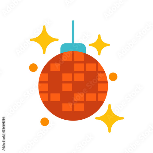 Disco Ball Vector Icon