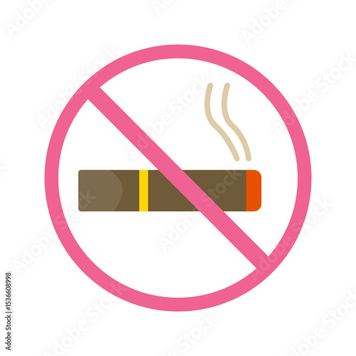 No Smoking Vector Icon