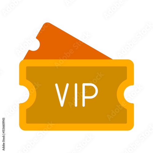 Vip Privilege Vector Icon