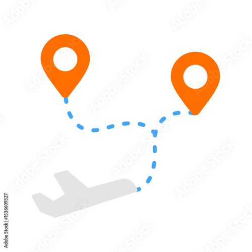 Route Vector Icon