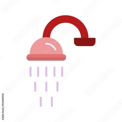 Shower Vector Icon