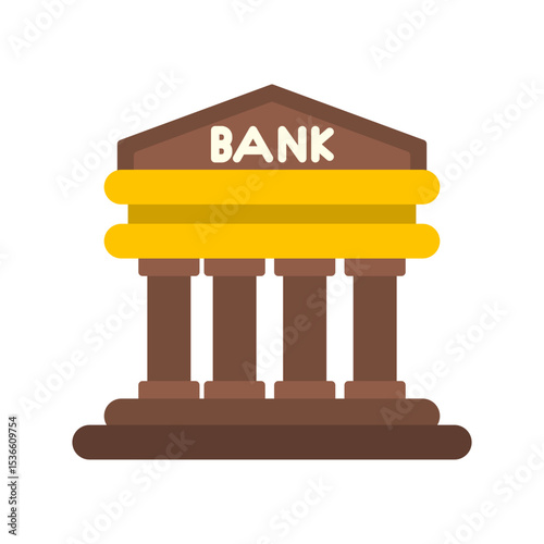 Bank Vector Icon