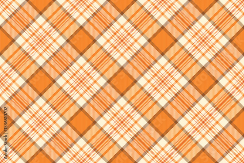 Vibrant orange and cream plaid pattern.  Perfect for textile design, fallthemed projects, or adding a touch of warmth and texture to your designs. Seamless repeat creates endless possibilities.