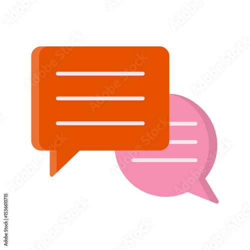 Conversation Vector Icon