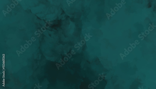 Teal Watercolor Background for Calm and Modern Design Projects