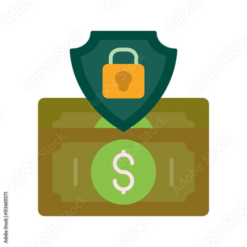Money Protection Vector Icon