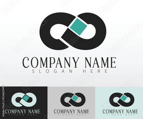 A logo concept template created to reflect professionalism and brand values