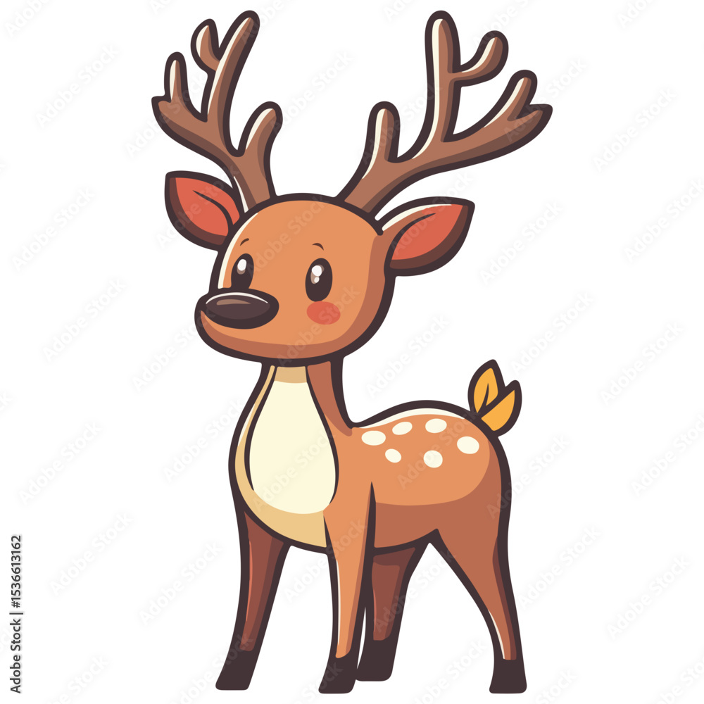 Fototapeta premium reindeer, animal, vector, transparent background, creature, rangifer tarandus, deer, mammal, antler, wildlife, nature, antlers, caribou, cute, forest, christmas, zoo