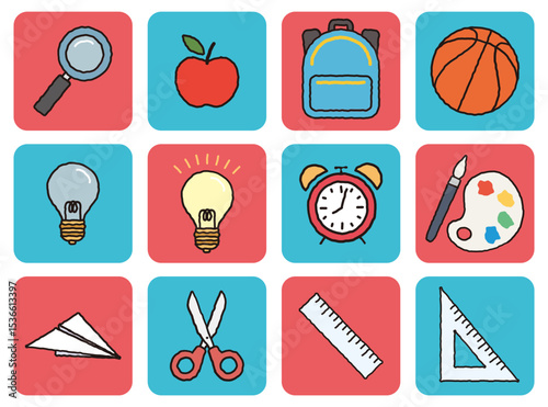 back To School Icons