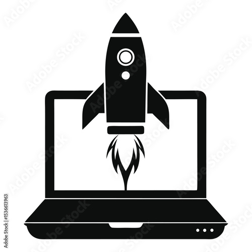 space rocket vector