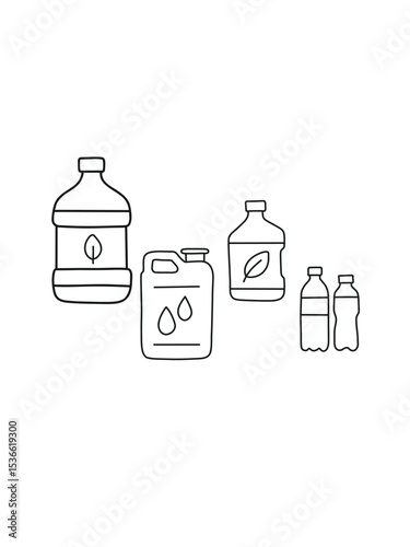 oil container set,  edible oil set