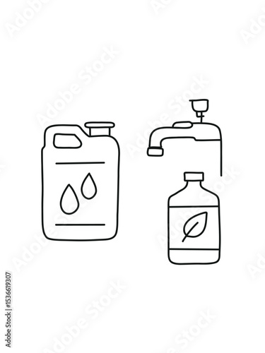 vegetable oil packaging,  oil bottle and container