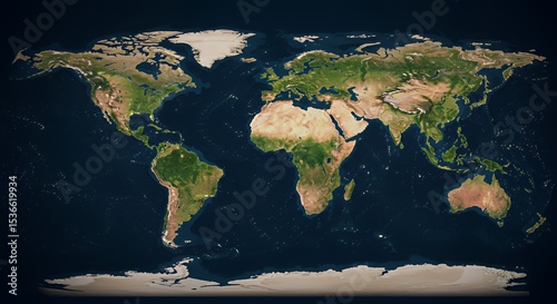 Satellite View of Earth: A Global Perspective