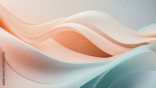 Soft pastel illustrations with soft curves and delicate lines, natural light, simple design.